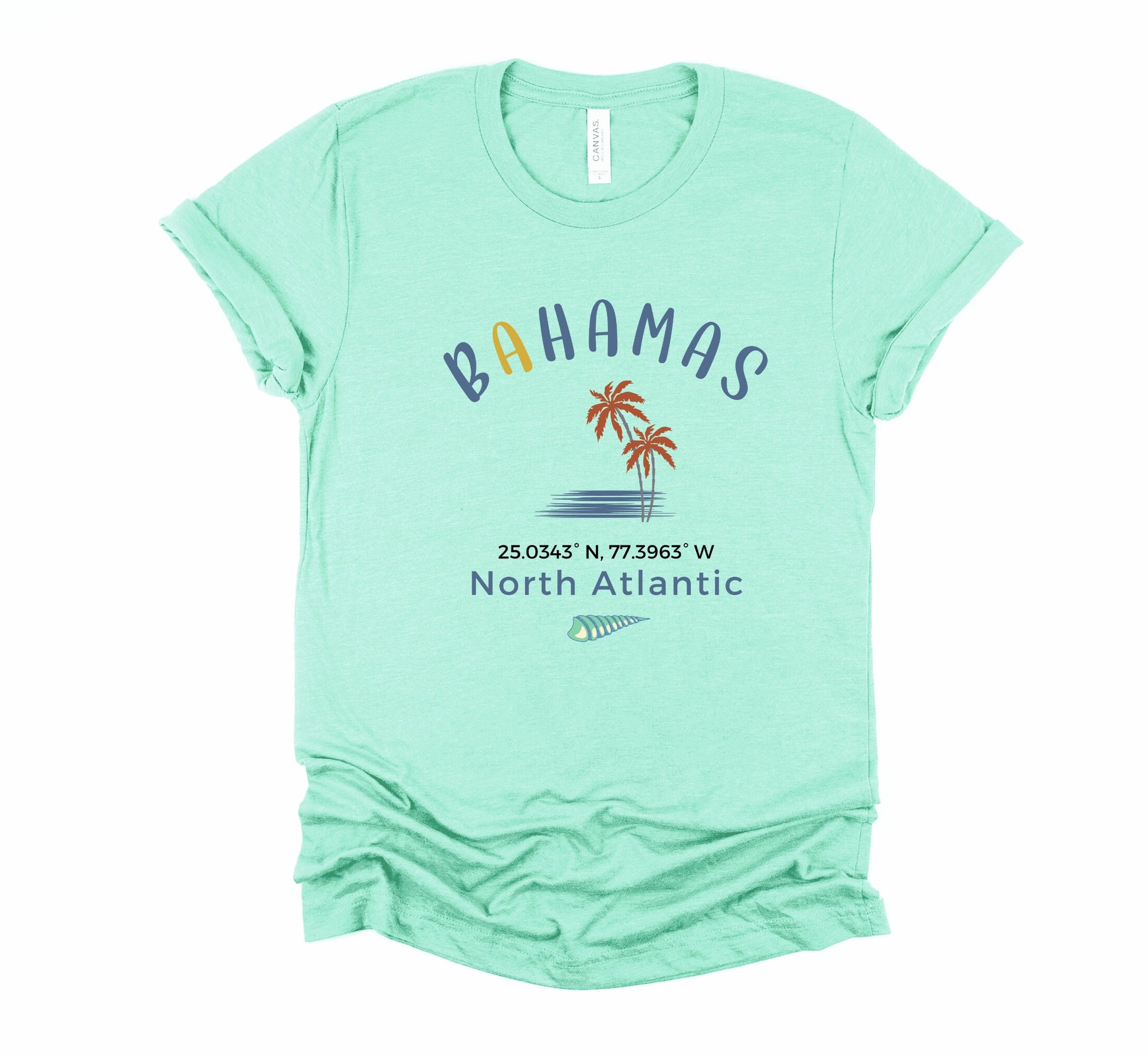 Bahamas Shirt Bahama Islands Vacation T-Shirt Unisex Sizing Cotton Tee
