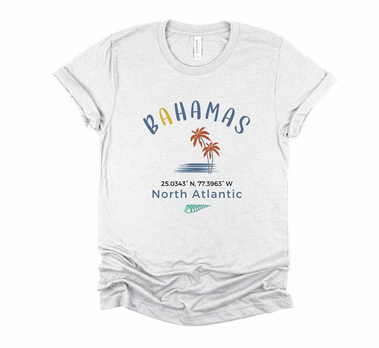 Bahamas Shirt Bahama Islands Vacation T-Shirt Unisex Sizing Cotton Tee