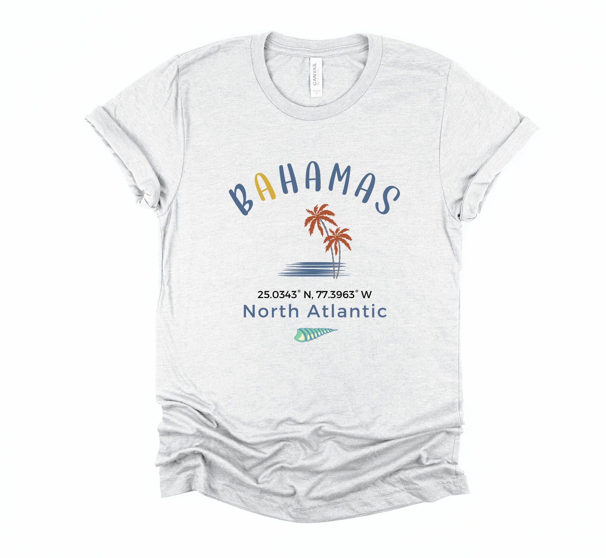 Bahamas Shirt Bahama Islands Vacation T-Shirt Unisex Sizing Cotton Tee