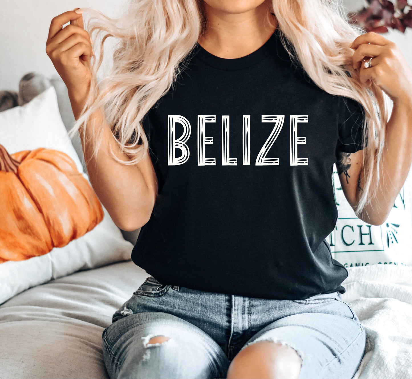 Belize Graphic T-Shirt, Beach Vacation Tee