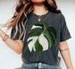Monstera Leaf Shirt: Comfort Colors Plant Lover Tee