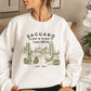 Saguaro Cactus Sweatshirt: Tucson Arizona National Park Traveler Gift