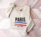 Paris Eiffel Tower T-Shirt: Handmade Cotton Blend Souvenir Tee
