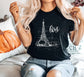 Paris Shirt: Travel Souvenir Tee