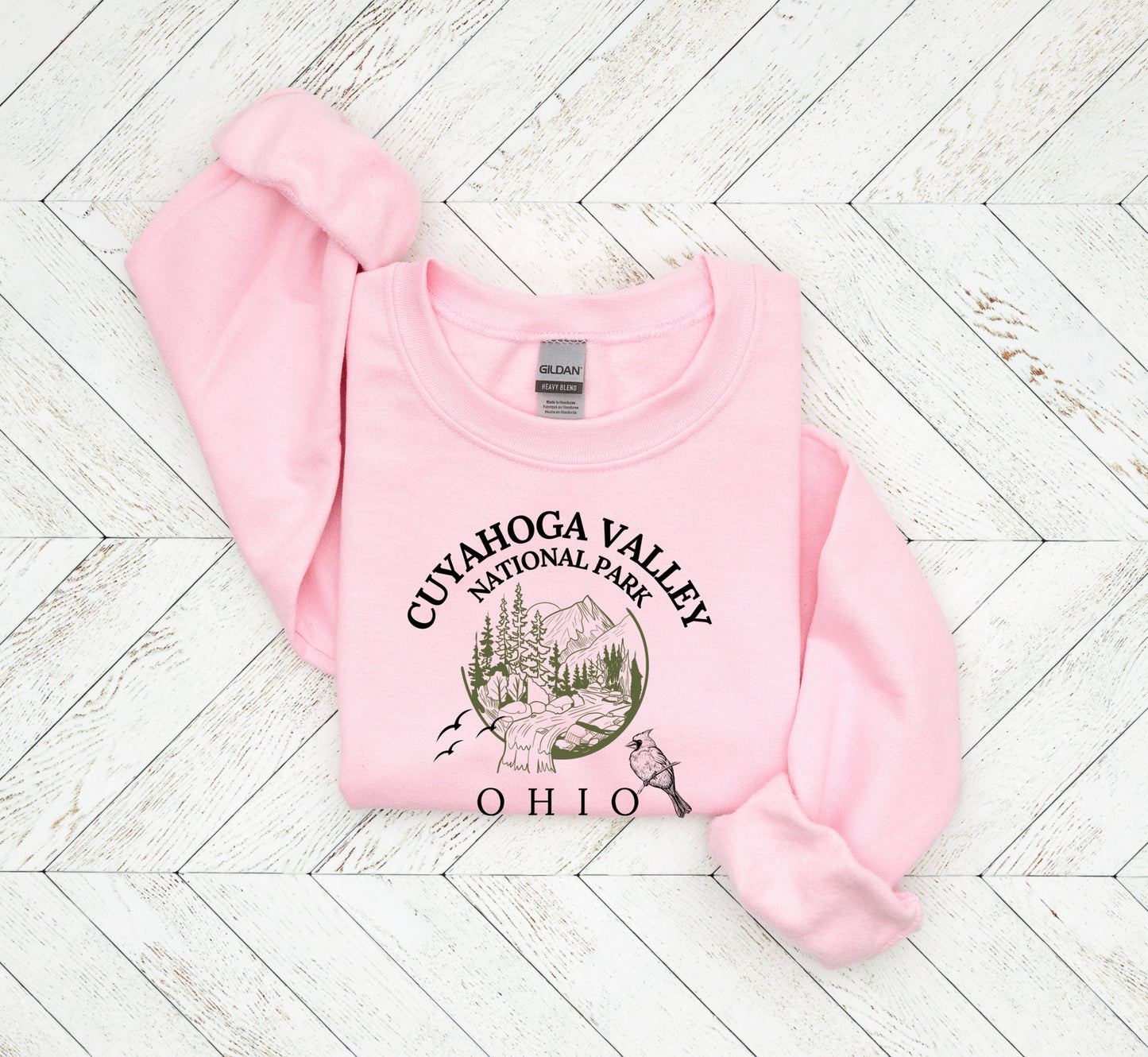 Cuyahoga Valley National Park Ohio Sweatshirt, Unisex Trendy Crewneck