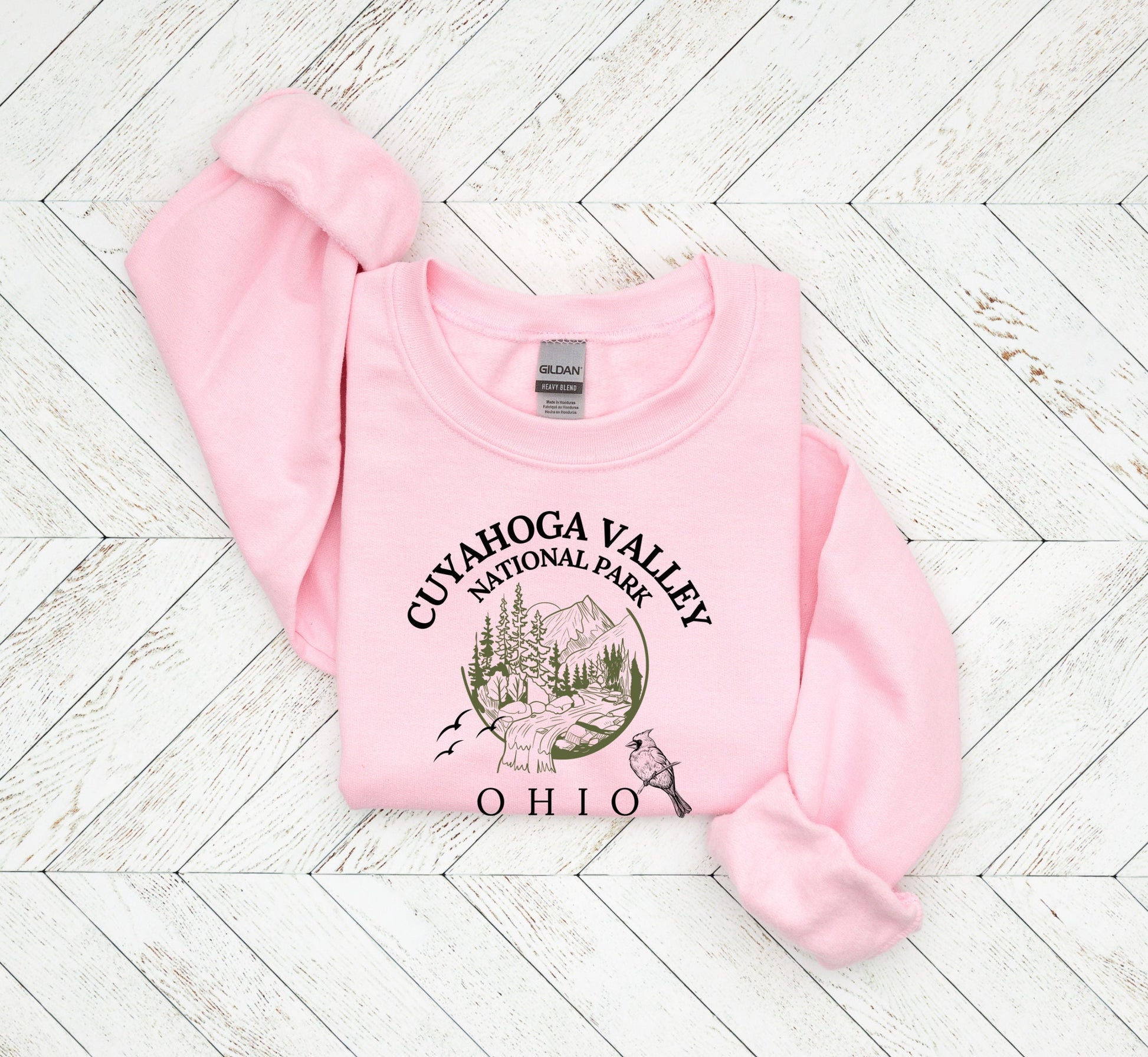 Cuyahoga Valley National Park Ohio Sweatshirt, Unisex Trendy Crewneck