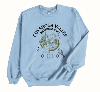 Cuyahoga Valley National Park Ohio Sweatshirt, Unisex Trendy Crewneck