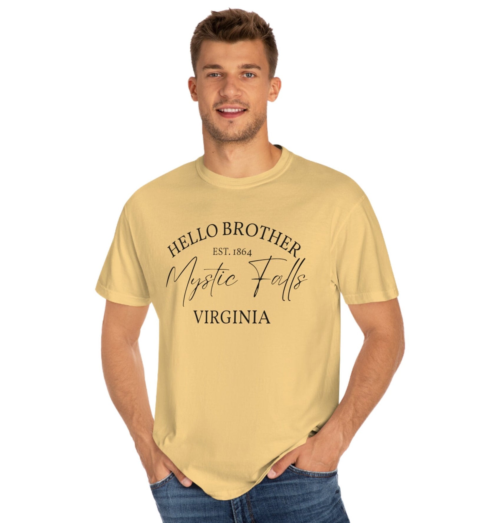 Mystic Falls Shirt: Comfort Colors Unisex Tee