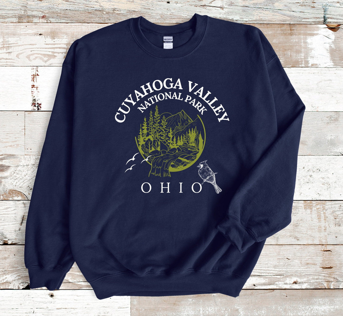 Cuyahoga Valley National Park Ohio Sweatshirt, Unisex Trendy Crewneck