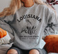 Louisiana Sweatshirt New Orleans Crewneck Pelican State Pullover Unisex Plus Size