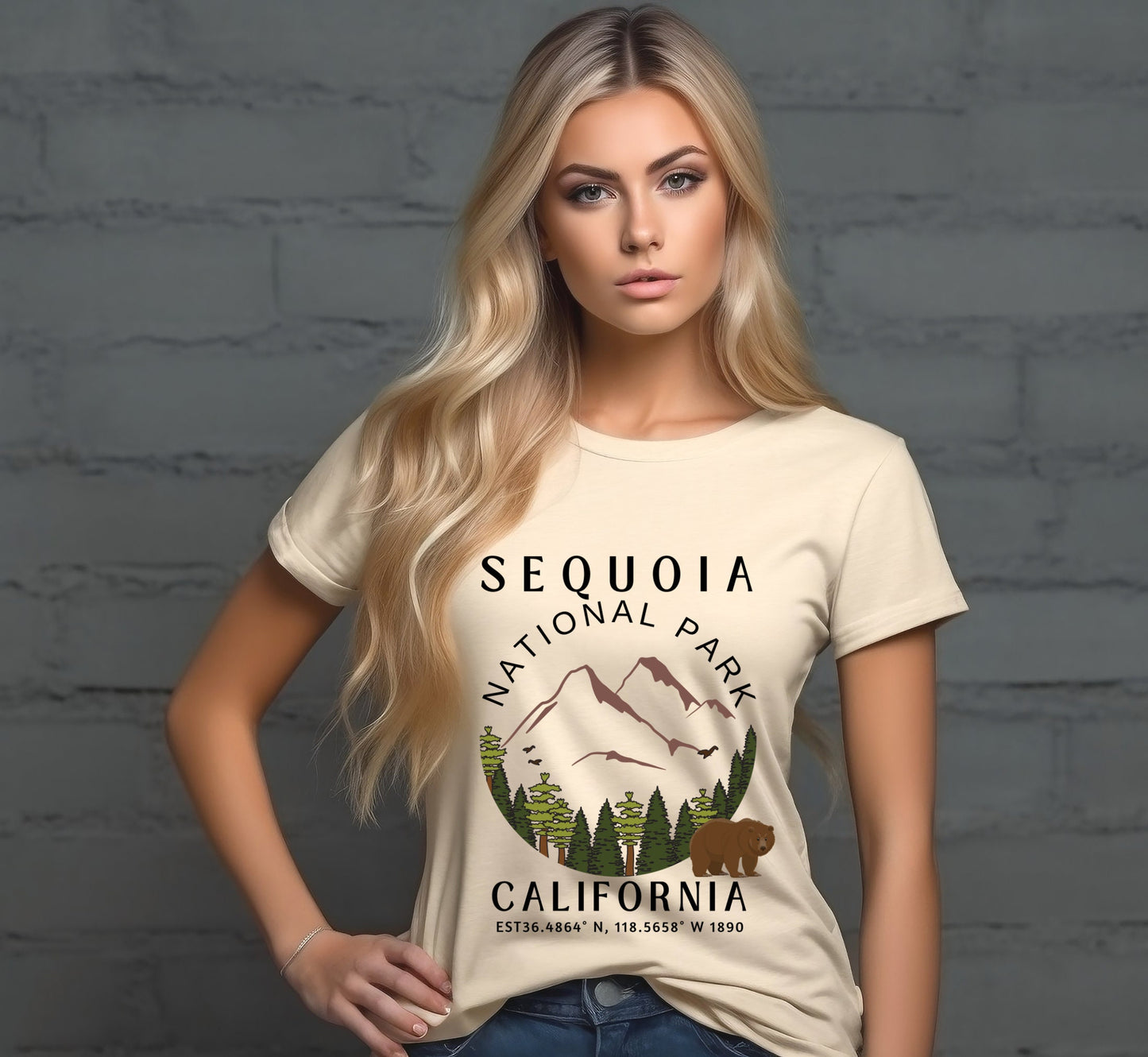 Sequoia National Park Shirt: California Travel Adventure Tee