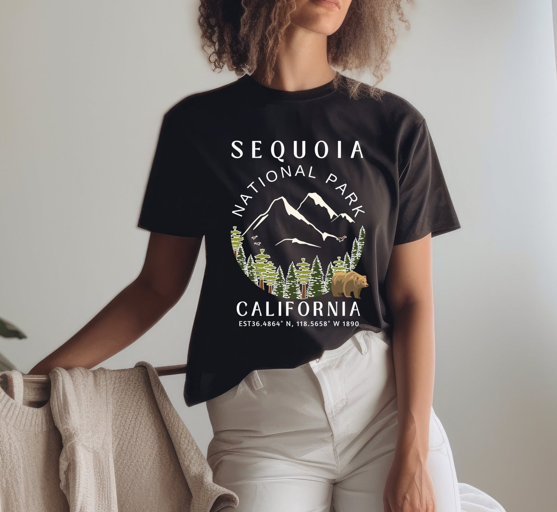 Sequoia National Park Shirt: California Travel Adventure Tee
