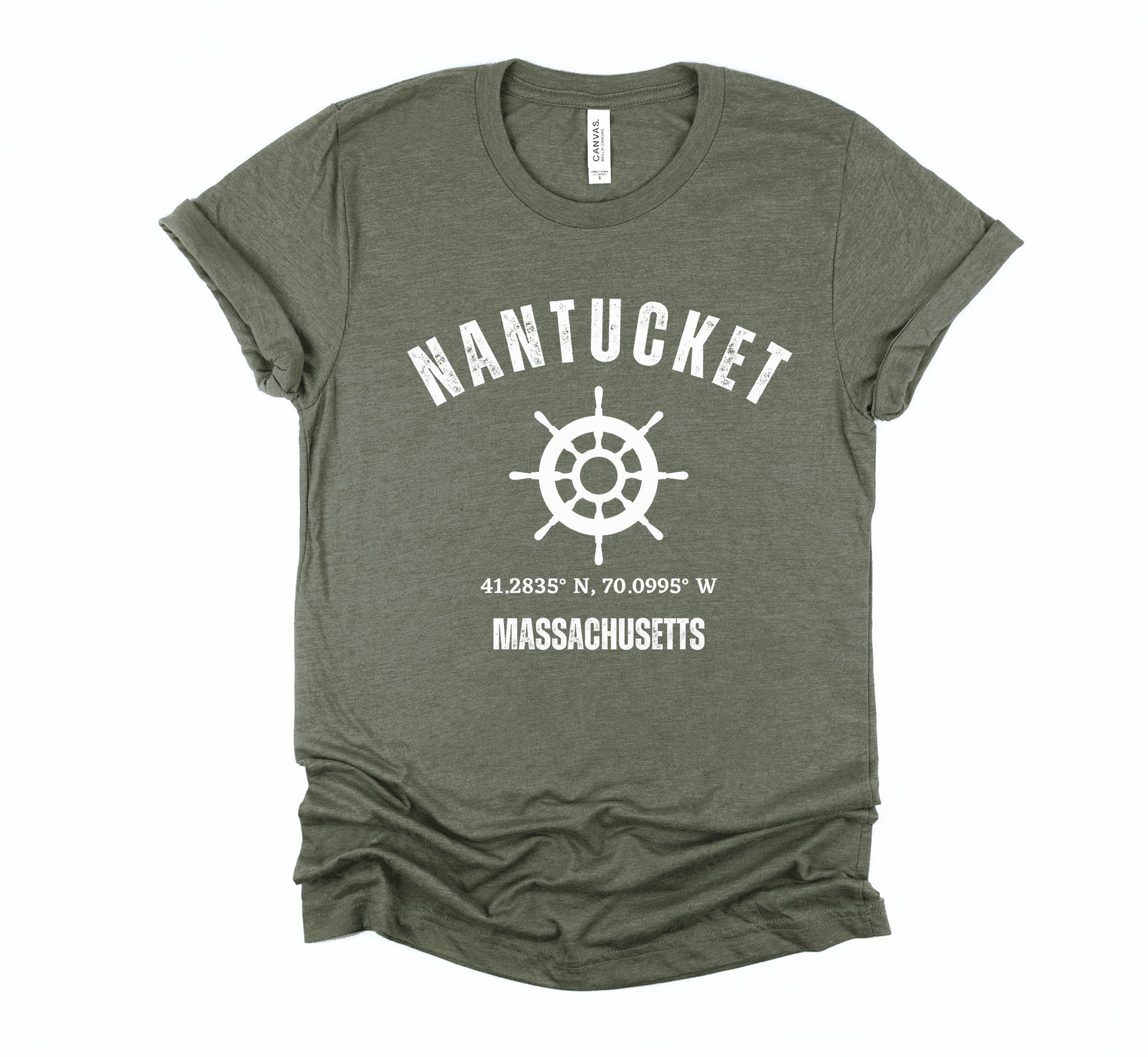 Nantucket Shirt, Massachusetts Tee Shirt, Cape Cod Vacation Gift