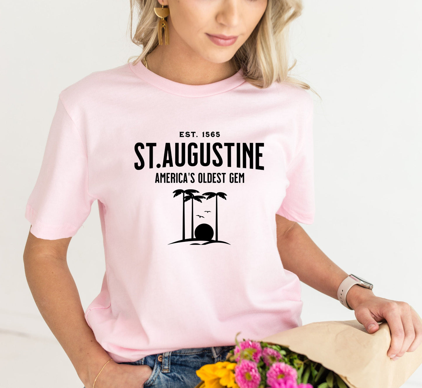 Florida Shirts St. Augustine Tourist T-shirt Ghost Town Visitor Tee