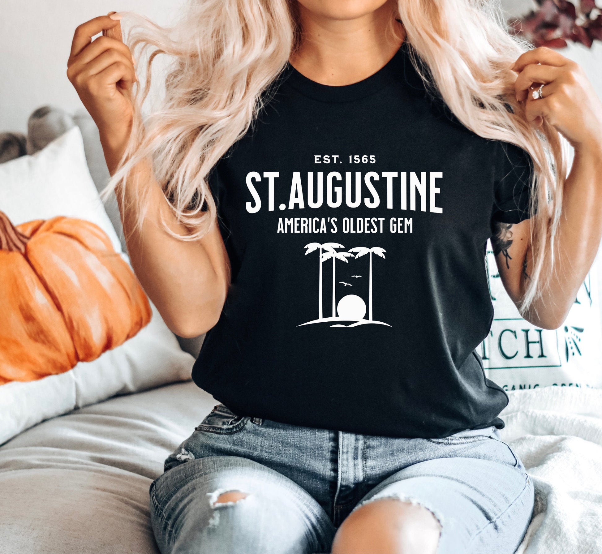 Florida Shirts St. Augustine Tourist T-shirt Ghost Town Visitor Tee