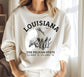 Louisiana Sweatshirt New Orleans Crewneck Pelican State Pullover Unisex Plus Size