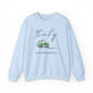 Italy Sweatshirt: Vintage Car, Unisex Travel Crewneck
