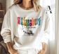 Williamsburg Virginia Sweatshirt: Vintage Traveler Crewneck