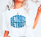 Detroit Shirt Comfort Colors Tee Unisex University Graduation Souvenir Football Fan Mom DadGift