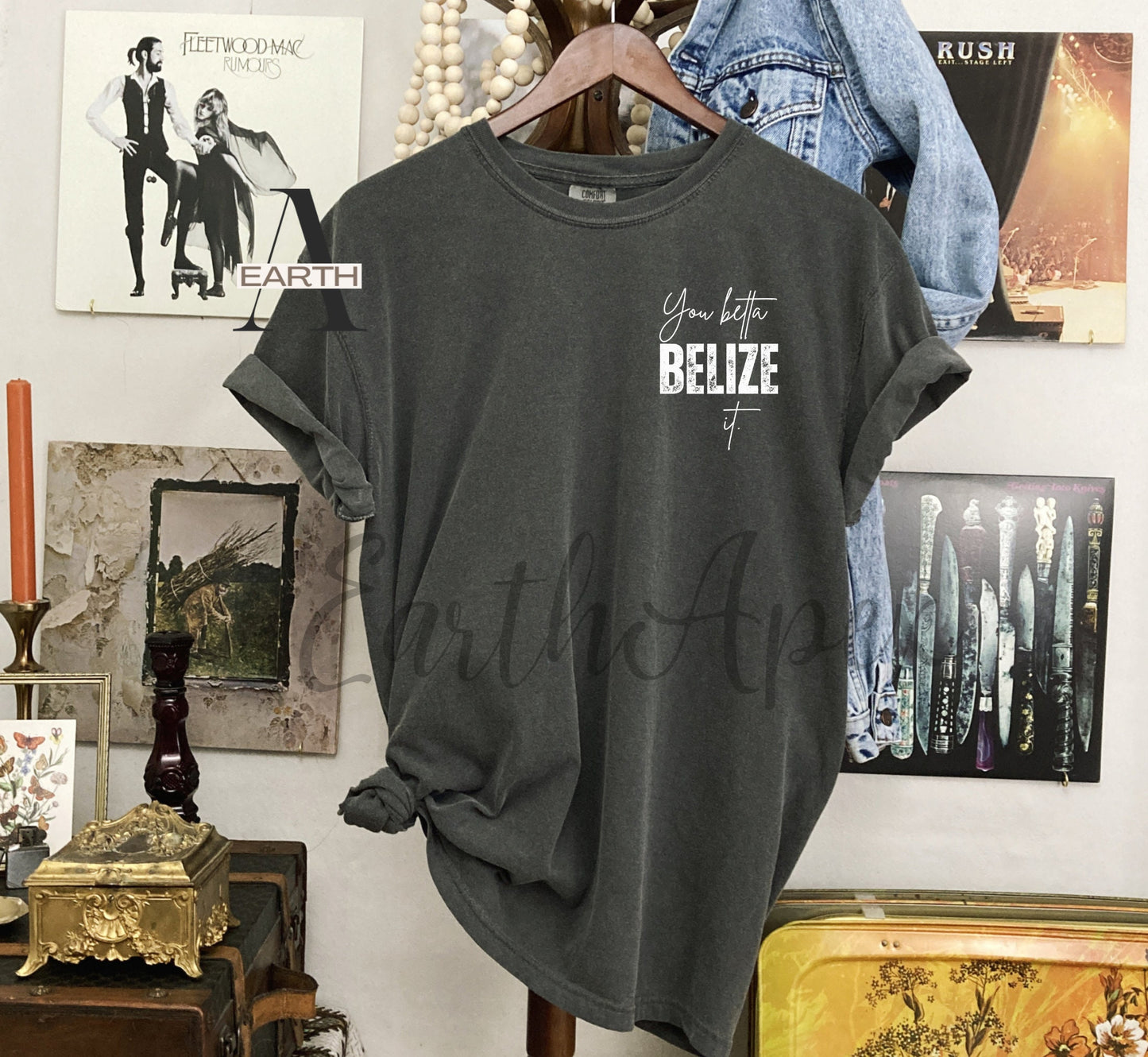 Belize Vacation Shirt: Comfort Colors Unisex Beach Tee