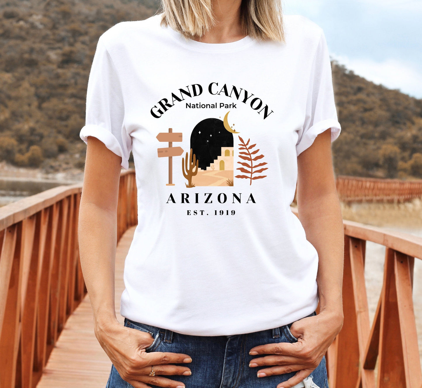 Grand Canyon Shirt National Park Arizona State T-Shirt