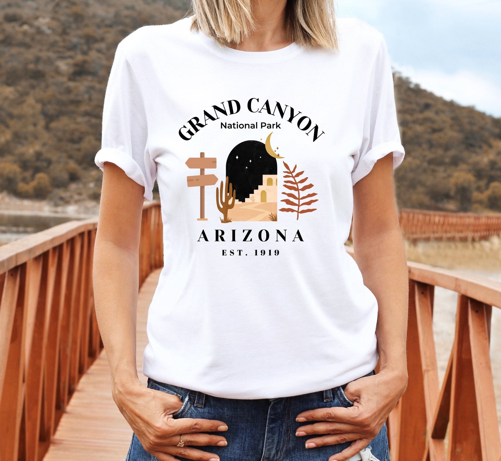 Grand Canyon Shirt National Park Arizona State T-Shirt
