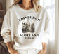 Retro Edinburgh Scotland Sweatshirt: Vintage Travel Souvenir
