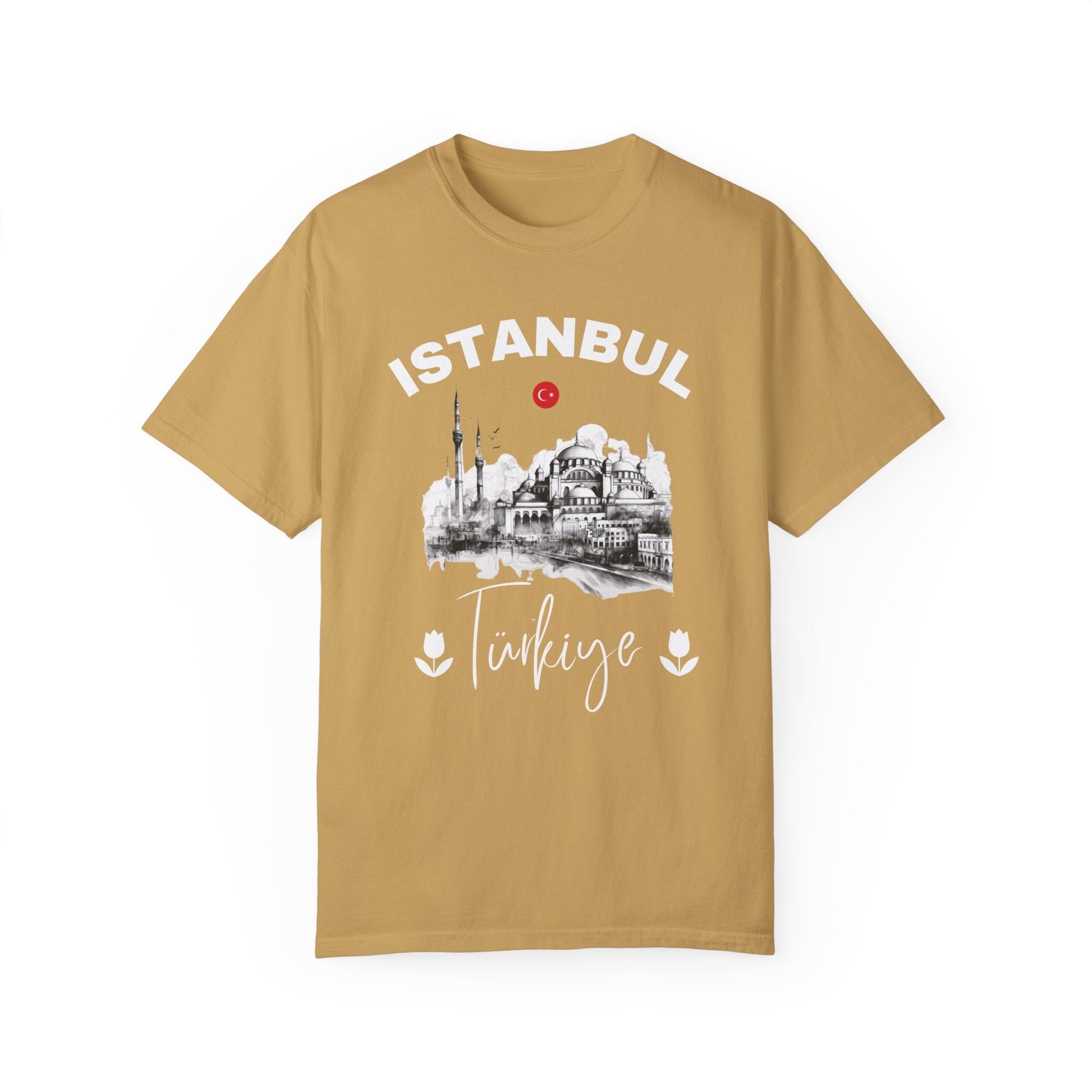 Istanbul Turkiye Comfort Colors Shirt: Bosphorus Graphic Tee