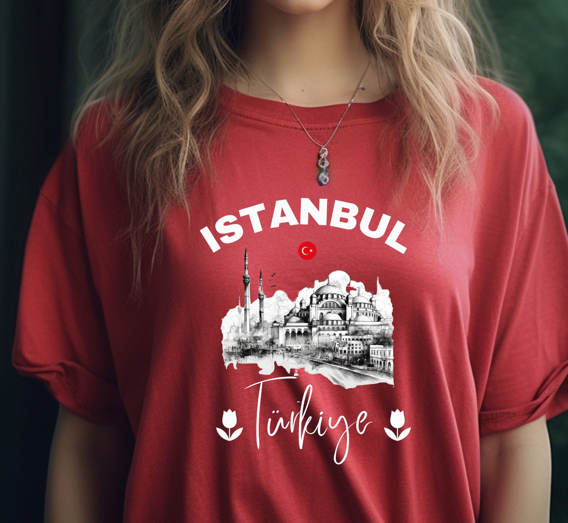 Istanbul Turkiye Comfort Colors Shirt: Bosphorus Graphic Tee