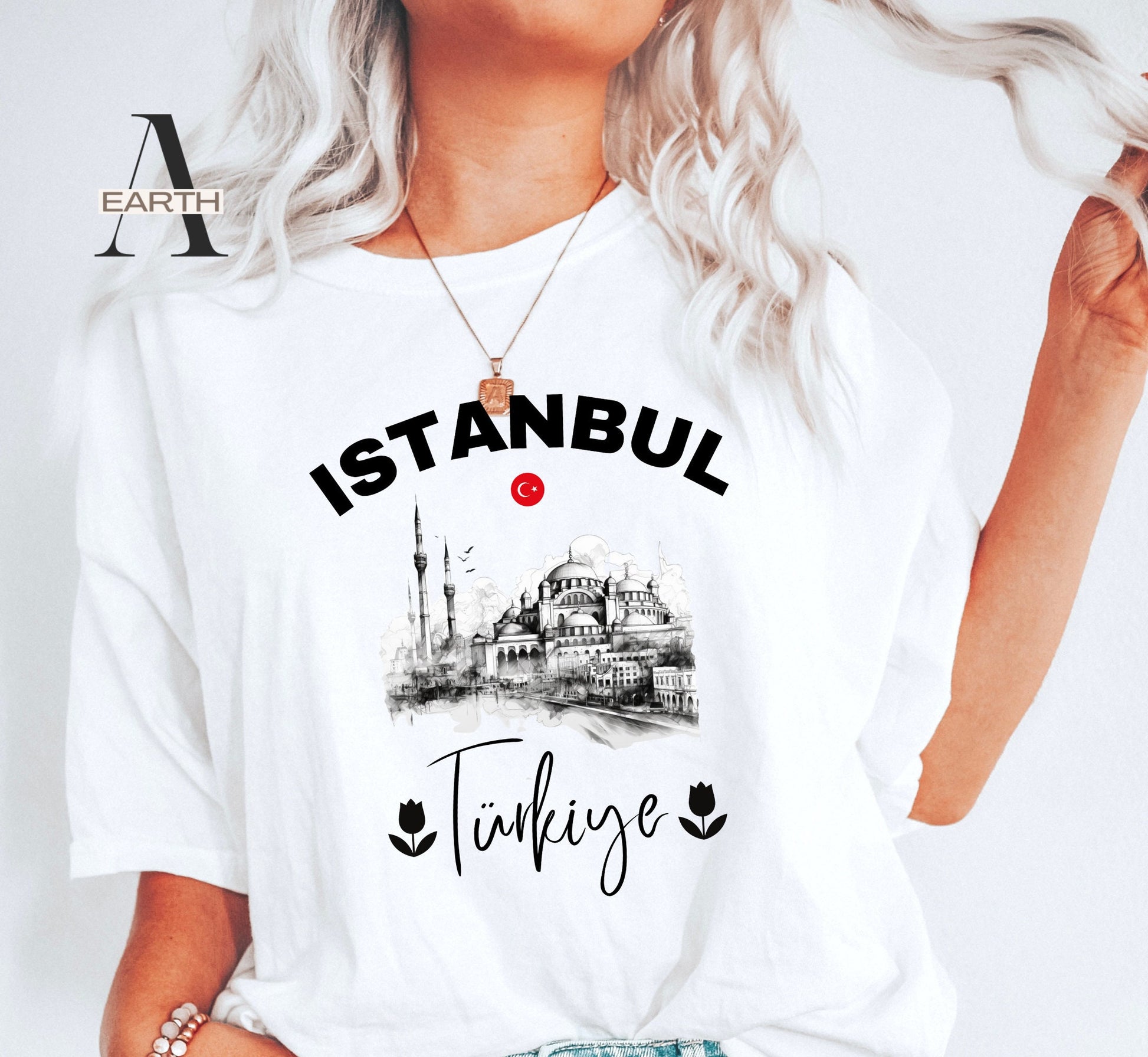 Istanbul Turkiye Comfort Colors Shirt: Bosphorus Graphic Tee