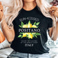 Lemon Positano T-Shirt: Amalfi Coast Italy Cotton Tee