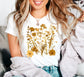 Vintage Wildflower Shirt: Retro Boho Floral Tee - Soft Cotton