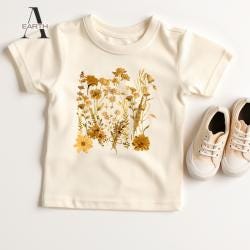 Vintage Wildflower Shirt: Retro Boho Floral Tee - Soft Cotton