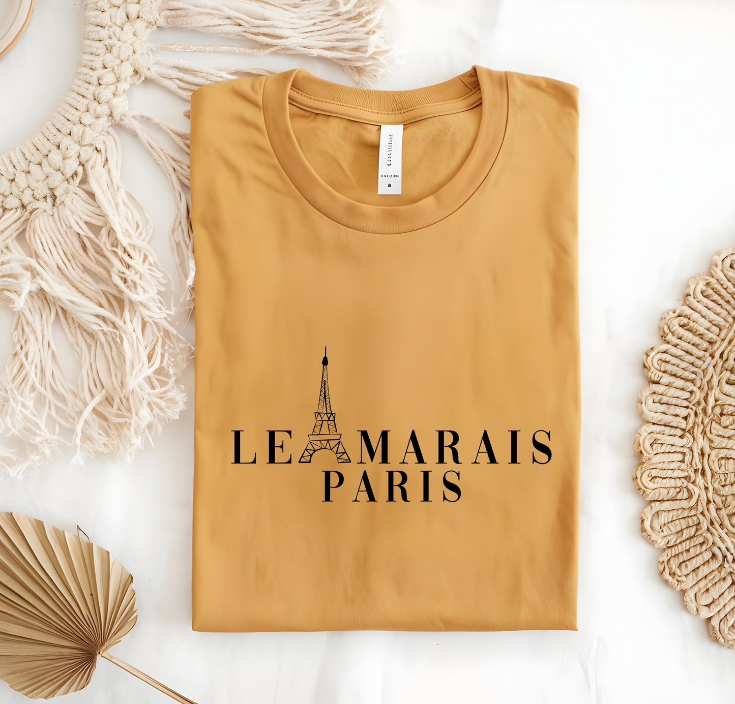 Le Marais Paris T-Shirt: French Traveler Outfit