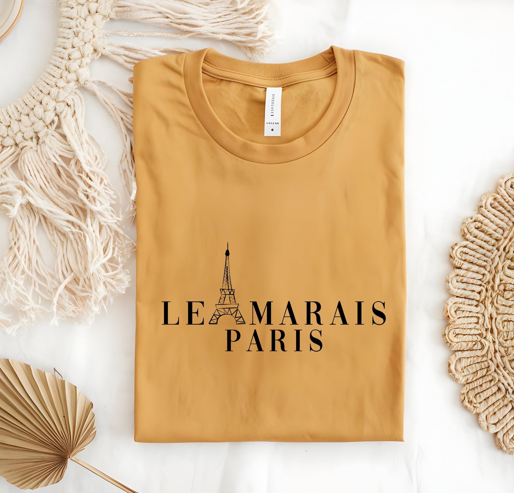 Le Marais Paris T-Shirt: French Traveler Outfit