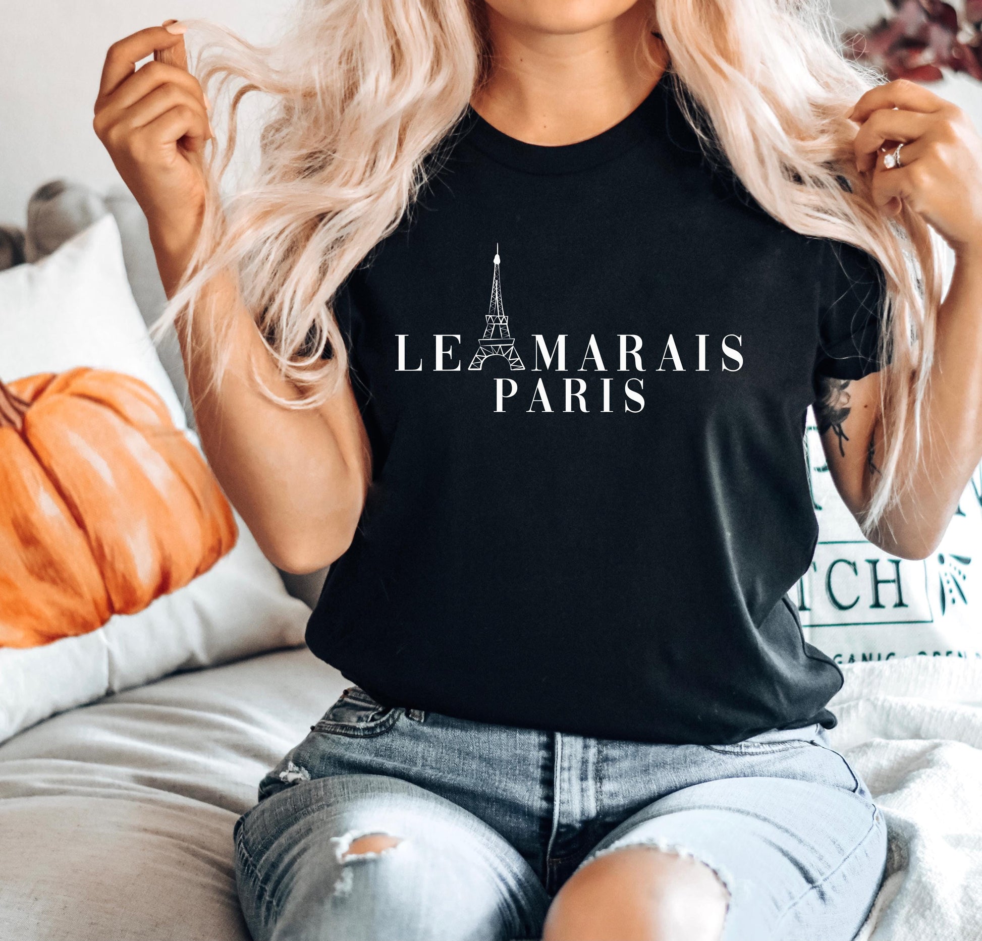 Le Marais Paris T-Shirt: French Traveler Outfit