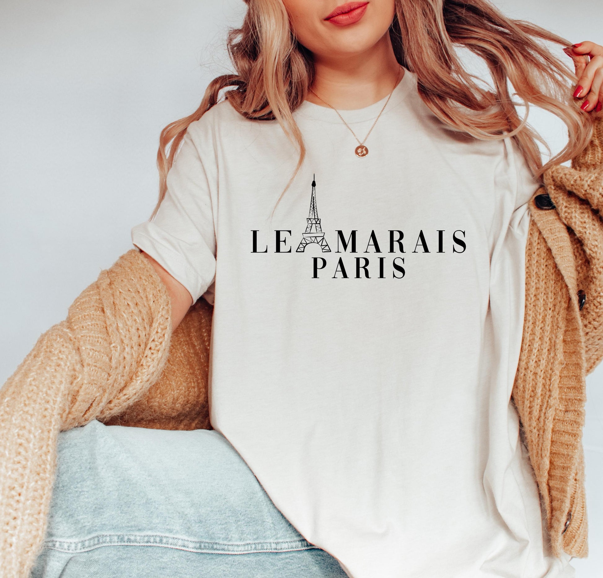Le Marais Paris T-Shirt: French Traveler Outfit