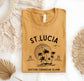 St. Lucia Shirt: Caribbean Island Vacay Mode Tee