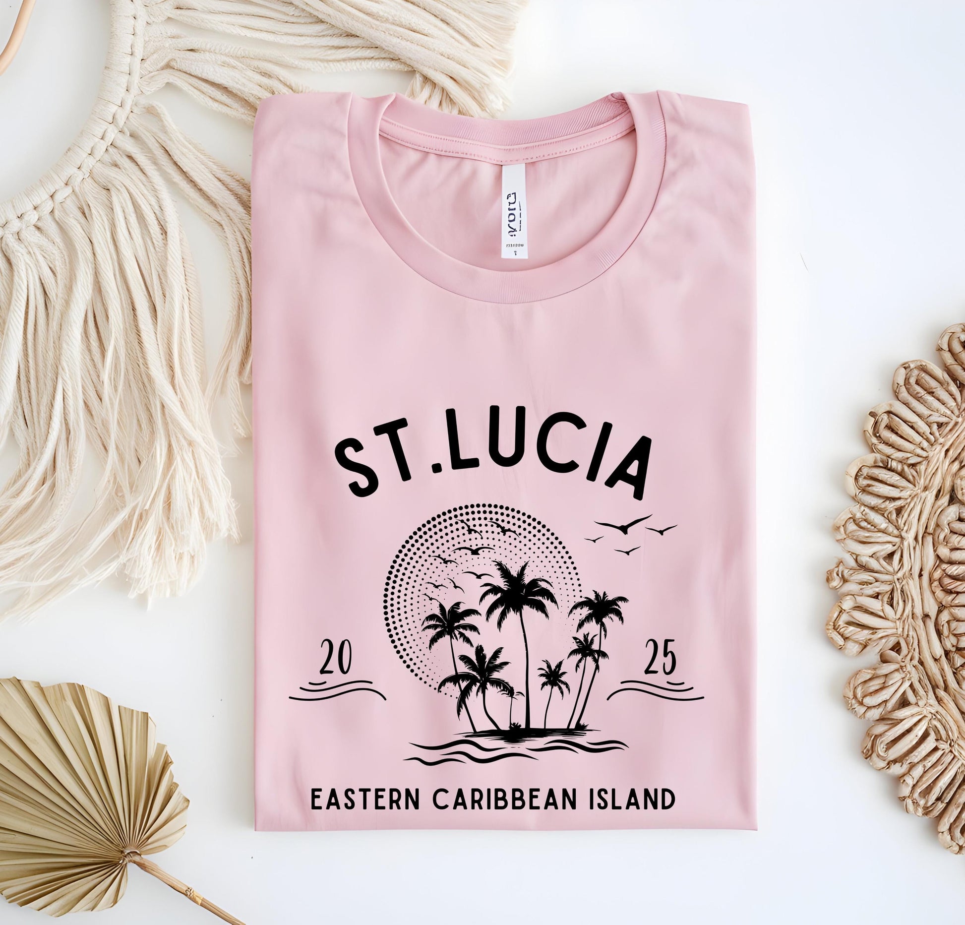 St. Lucia Shirt: Caribbean Island Vacay Mode Tee