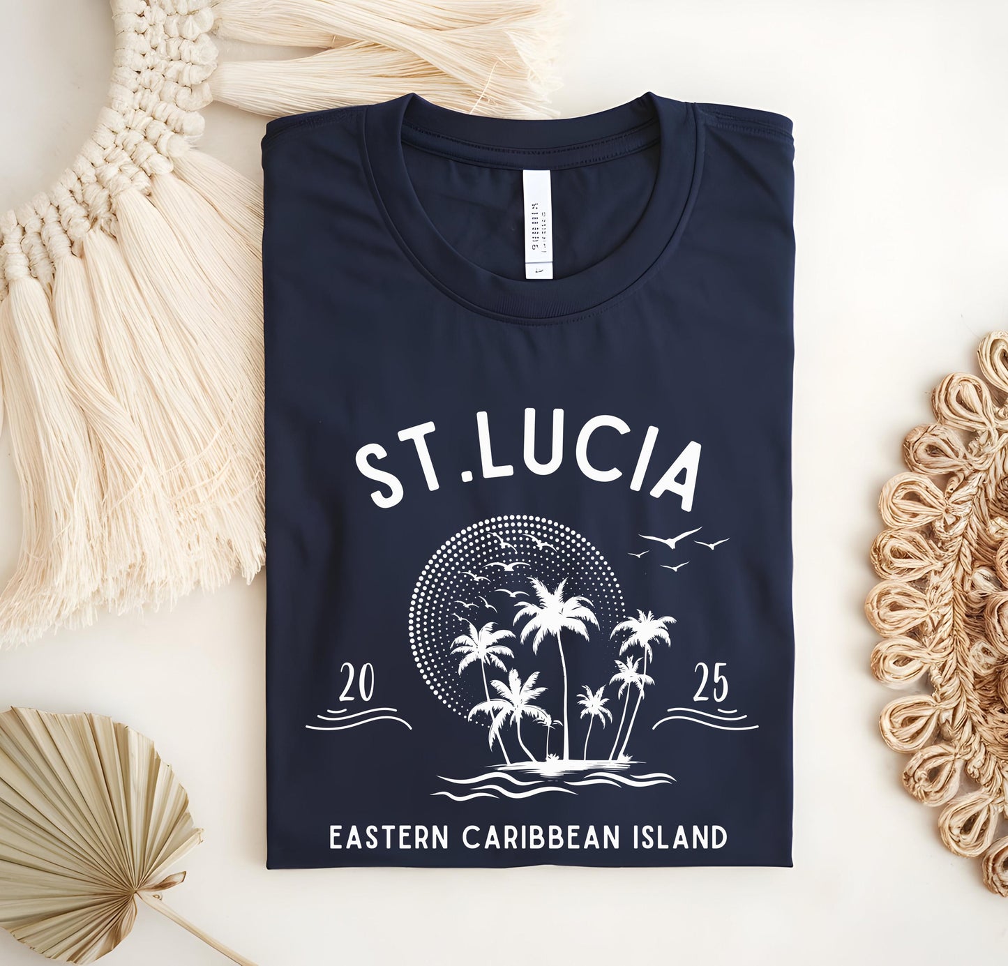 St. Lucia Shirt: Caribbean Island Vacay Mode Tee
