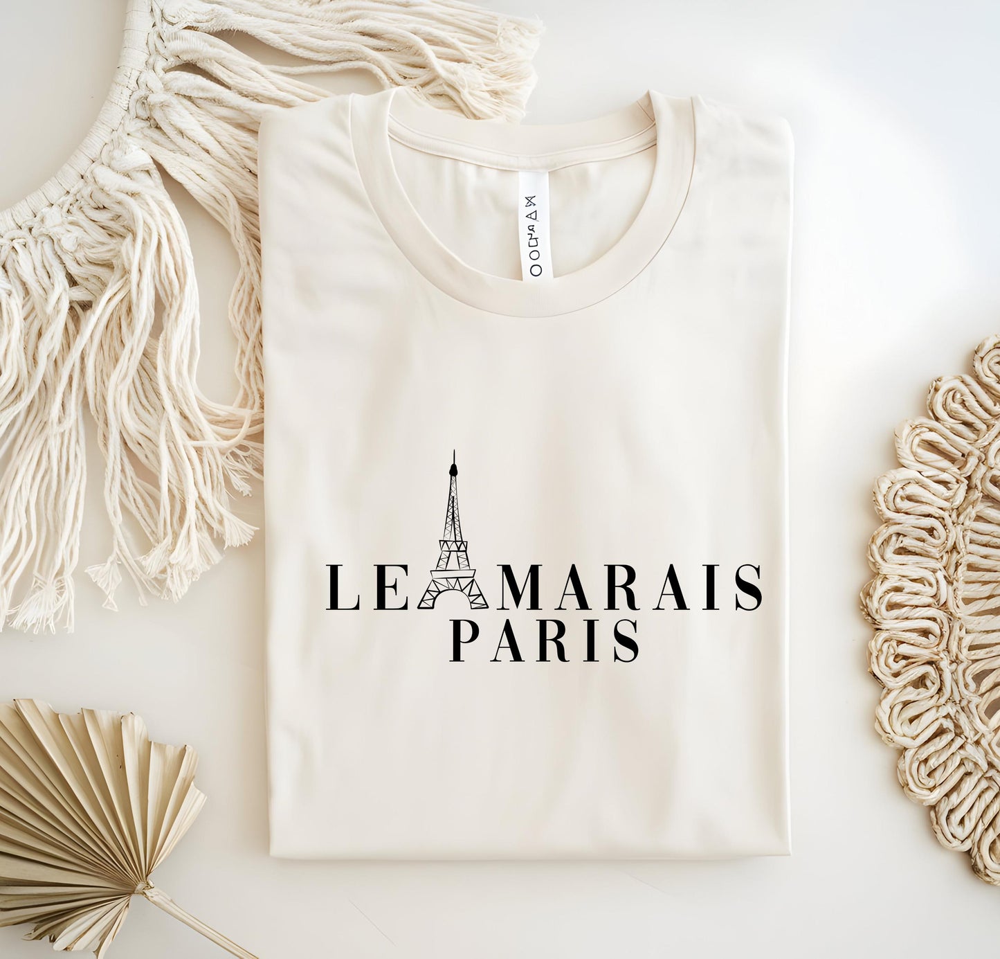 Le Marais Paris T-Shirt: French Traveler Outfit