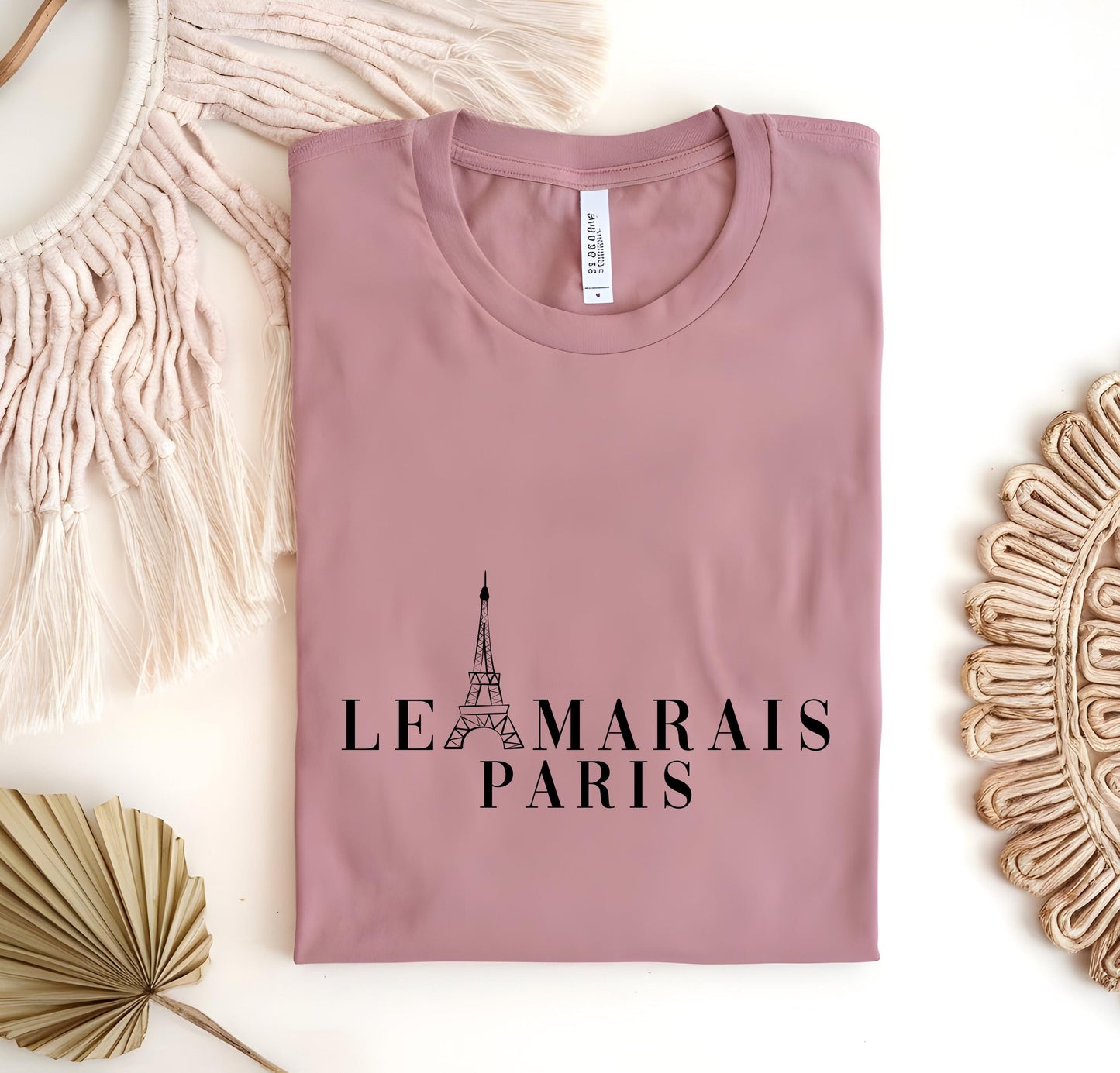 Le Marais Paris T-Shirt: French Traveler Outfit
