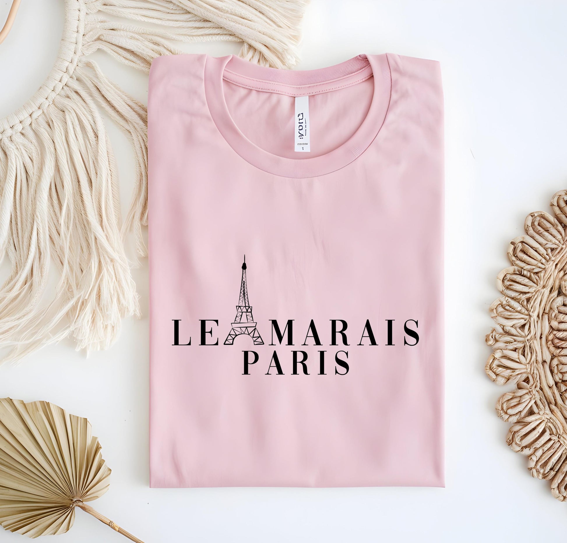 Le Marais Paris T-Shirt: French Traveler Outfit