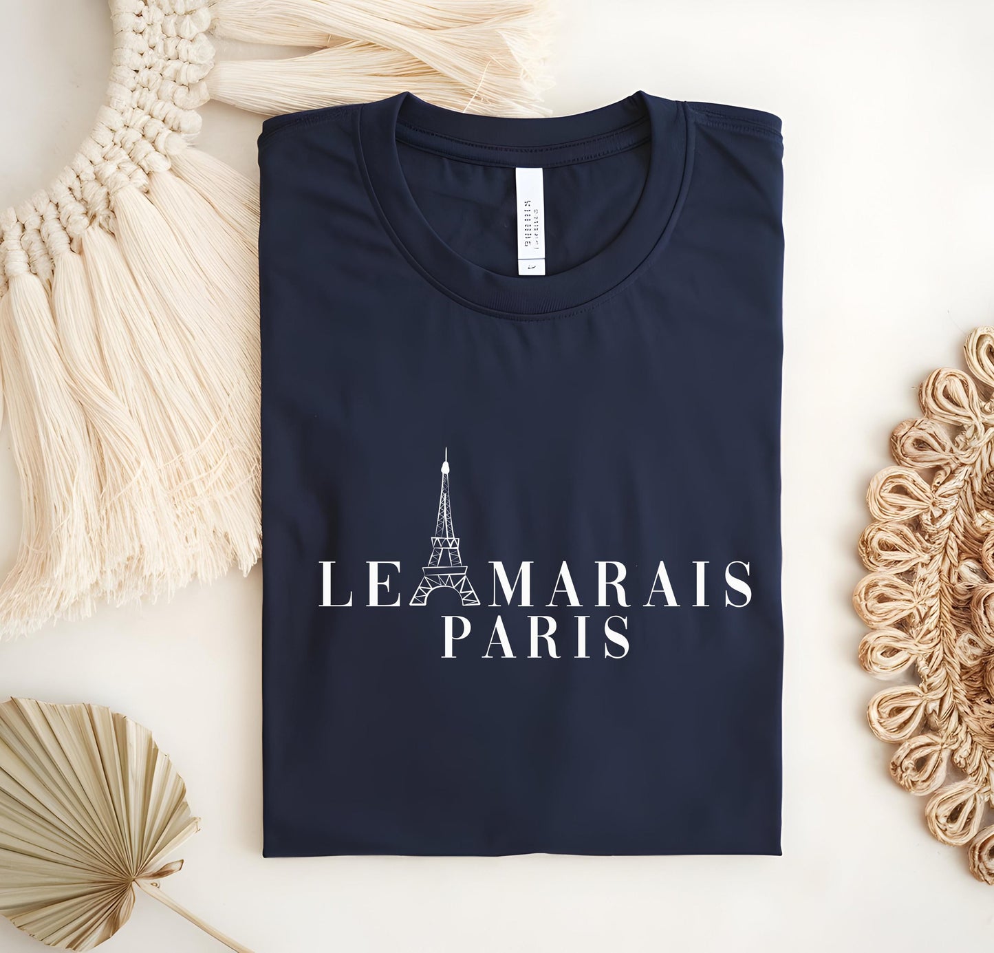Le Marais Paris T-Shirt: French Traveler Outfit