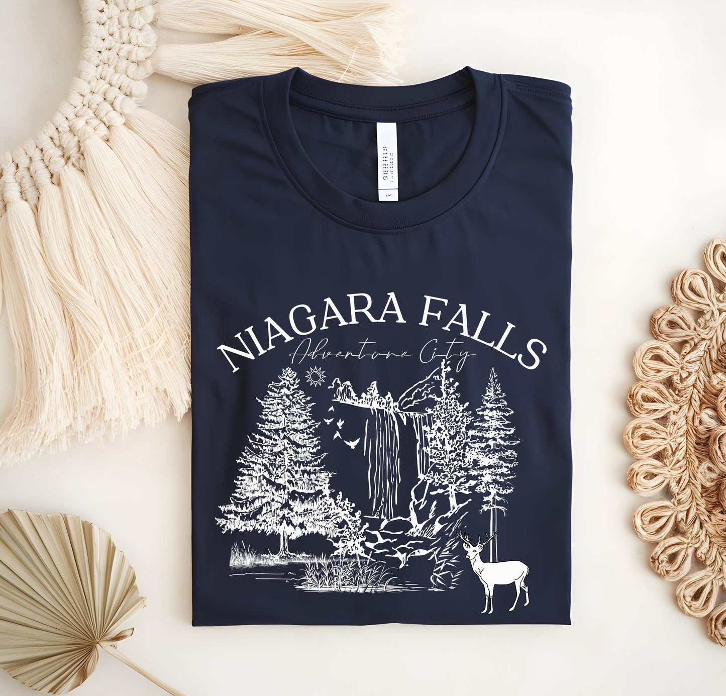 Niagara Falls T-Shirt: Adventure City Nature Lover Tee