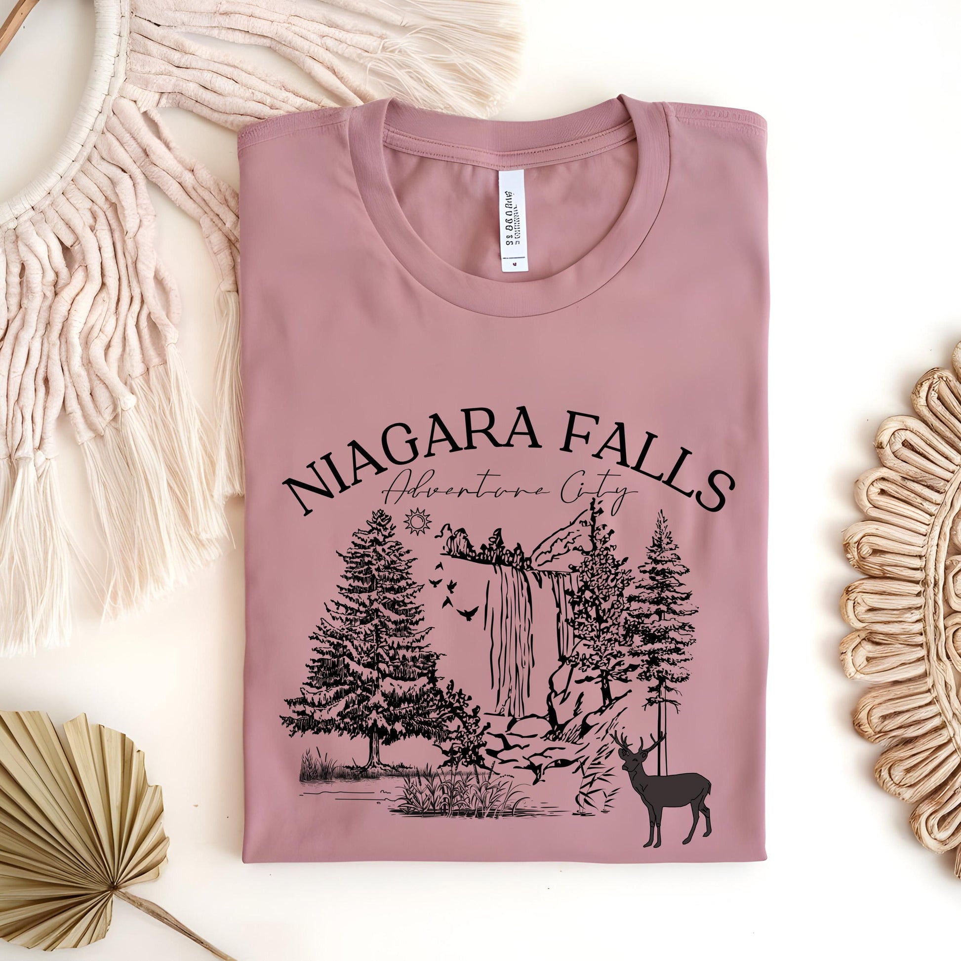Niagara Falls camping shirt
