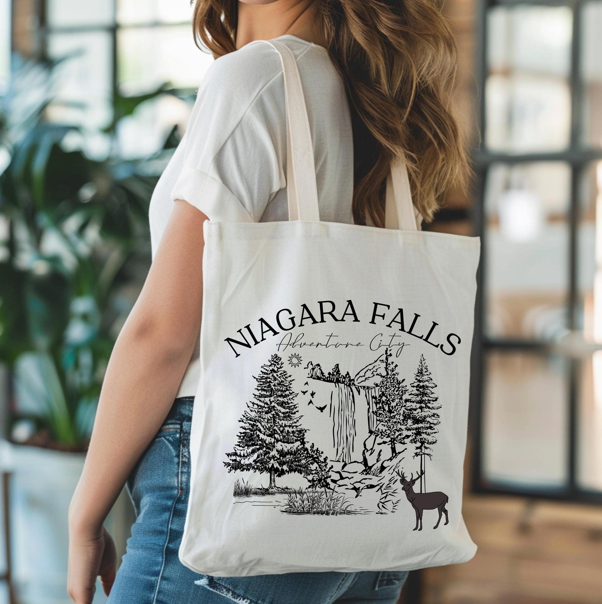 Niagara Falls tote bag