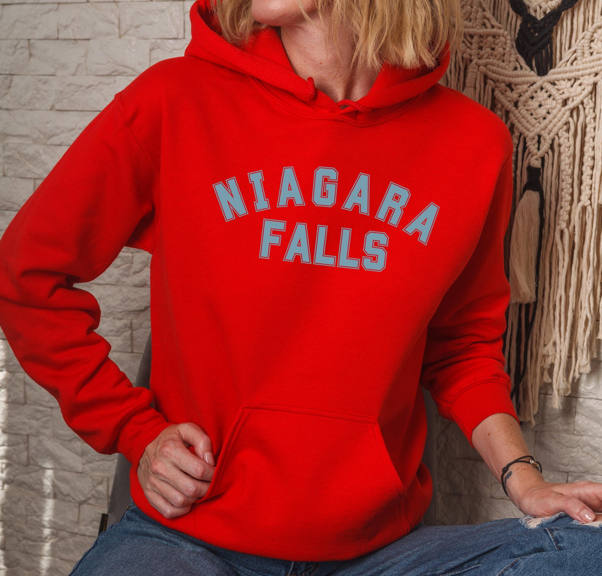 Niagara Falls Hoodie Ontario Natural Park Sweatshirt New Yorker Gift