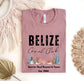 Belize Coral Reef Graphic Tee: Tropical Beach Shirt, Ocean Lover Gift