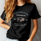 Yellowstone Bison Graphic Tee: Vintage National Park Shirt